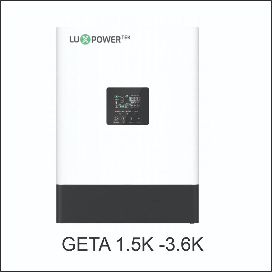 3.6kVA 24V LuxPowerTek Hybrid Inverter with Built-in WiFi